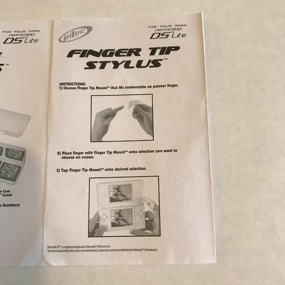 Nintendo DS Lite black coloured accessories - Picture 16 of 16